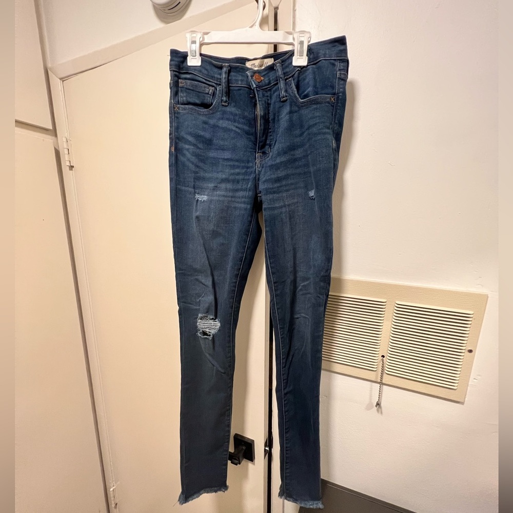 Madewell Women’s 10in High Waist Size 27 Tall Roadtripper Skinny Jean